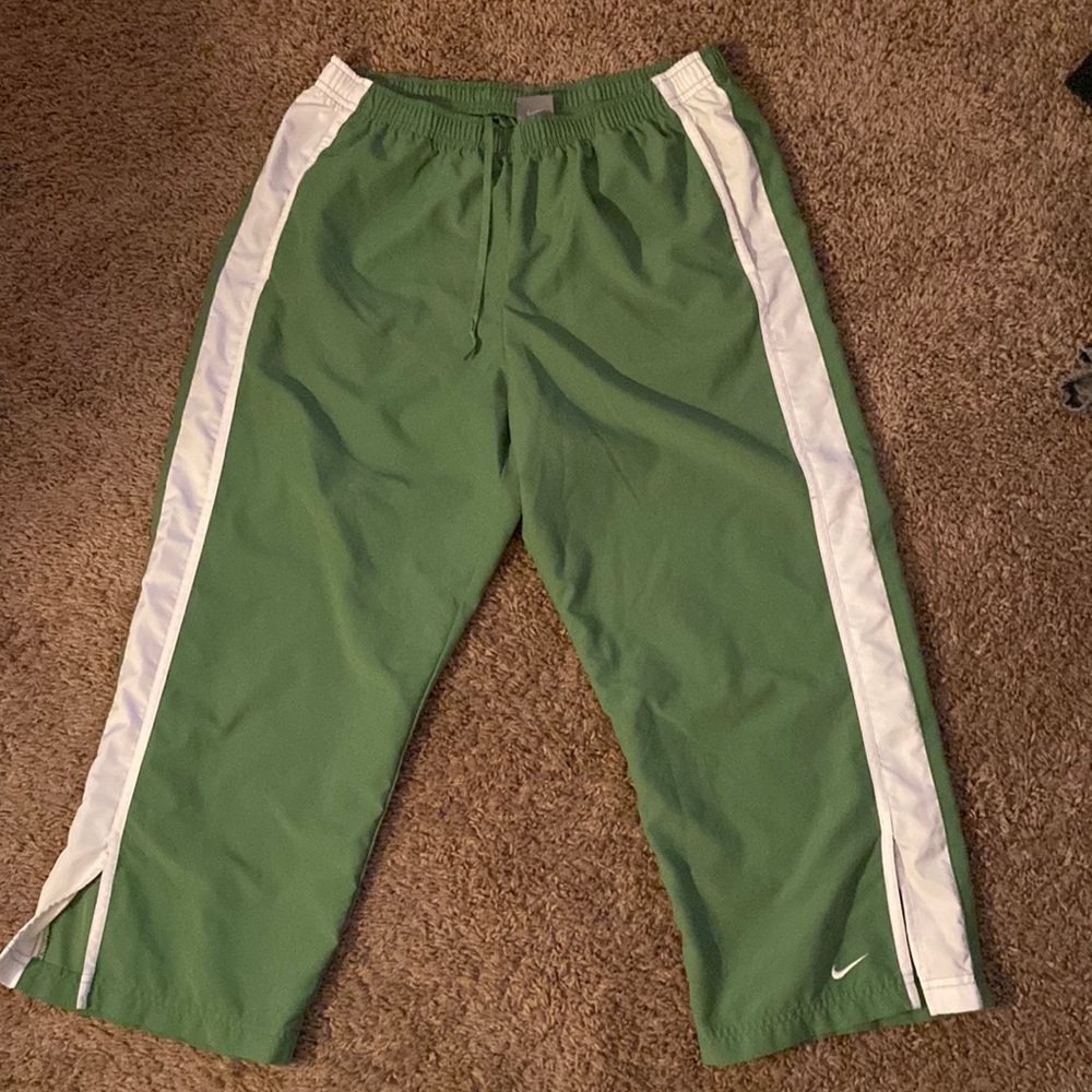 Nike y2k green baggy sweatpants